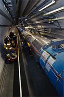 Le CERN à Genève.