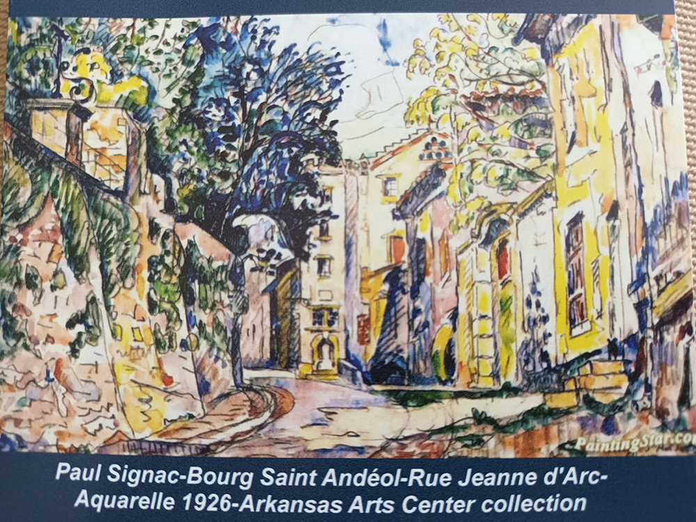 Sur les pas de Signac en Vivarais