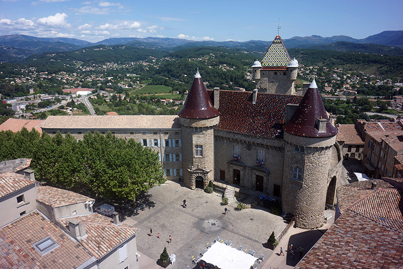 Archéologie du château d’Aubenas