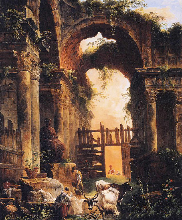 L’esthétique de la ruine, le temps comme architecte