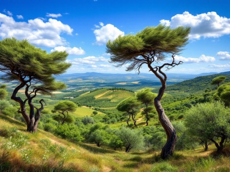 Le Mistral, vent maître.